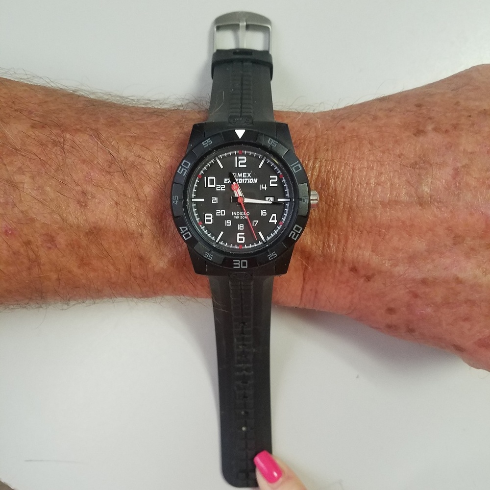 TIMEX EXPEDITION INDIGLO WR50M Men's Diving Watch